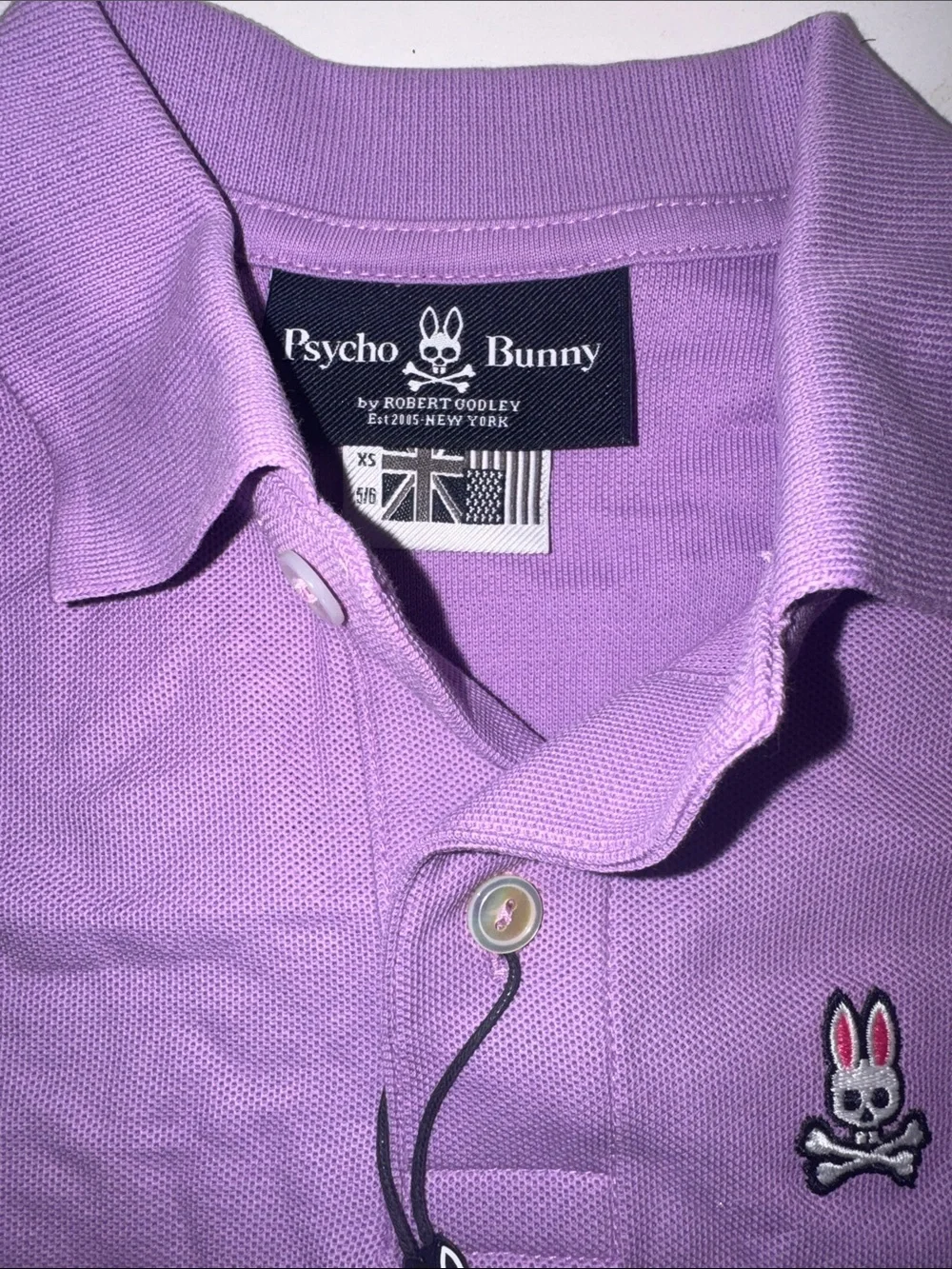 Psycho Bunny Lavender Polo